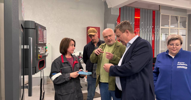Розвиваємо партнерство: КЦПОММ відвідали представники проєкту «Криця» та Alinea International